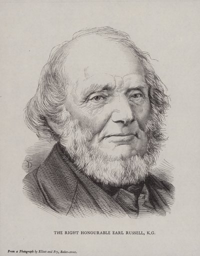 Lord John Russell, 1st Earl Russell, British Liberal politician and Prime Minister by English School